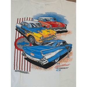 Vintage Chevy The Heartbeat of America T Shirt 90s